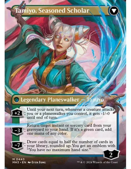 Tamiyo, Inquisitive Student // Tamiyo, Seasoned Scholar - Foil