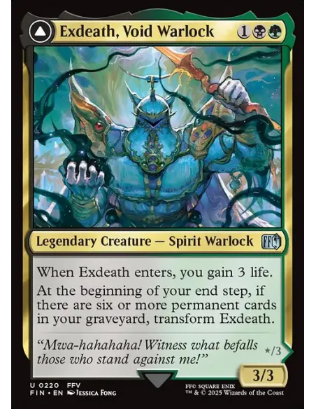 Exdeath, Void Warlock // Neo Exdeath, Dimension's End