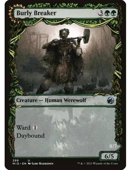 Burly Breaker // Dire-Strain Demolisher - Foil