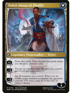 Invasion of New Phyrexia // Teferi Akosa of Zhalfir - Foil 2