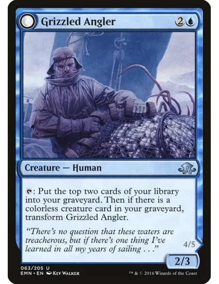 Grizzled Angler // Grisly Anglerfish