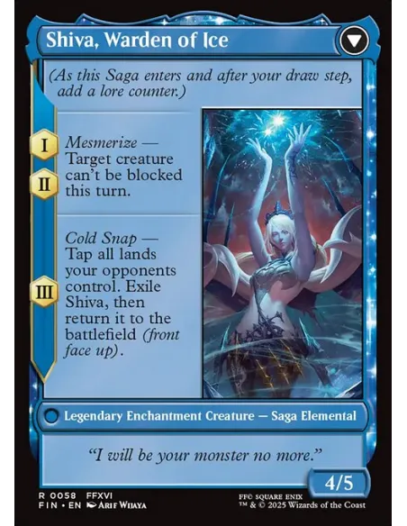 Jill, Shiva's Dominant // Shiva, Warden of Ice