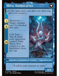 Jill, Shiva's Dominant // Shiva, Warden of Ice - Foil 2