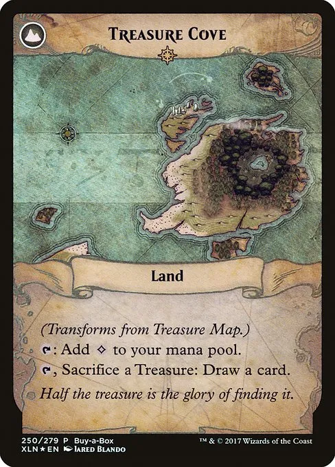 Treasure Map // Treasure Cove - Foil