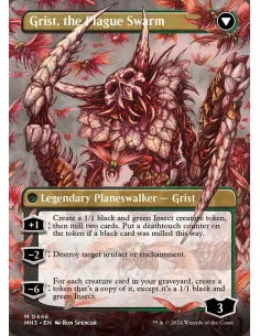 Grist, Voracious Larva // Grist, the Plague Swarm 2