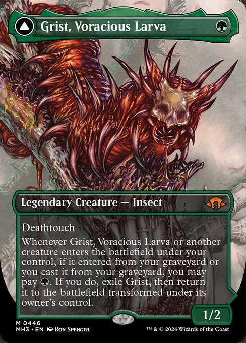 Grist, Voracious Larva // Grist, the Plague Swarm - Foil