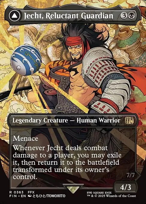 Jecht, Reluctant Guardian // Braska's Final Aeon - Foil
