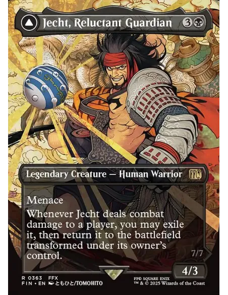 Jecht, Reluctant Guardian // Braska's Final Aeon - Foil