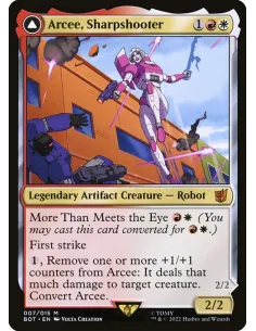 Arcee, Sharpshooter // Arcee, Acrobatic Coupe