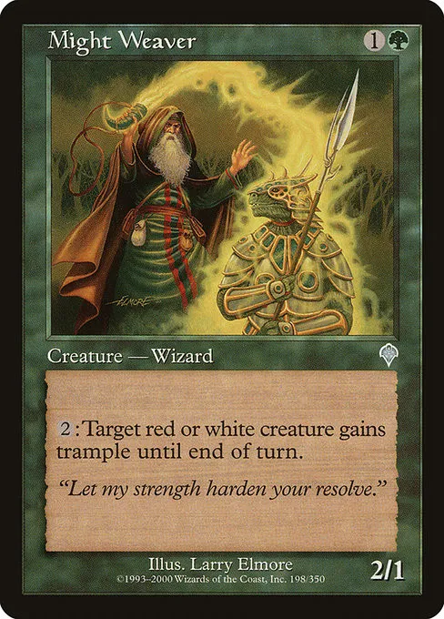 Might Weaver - Foil