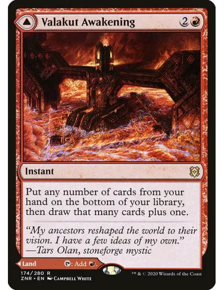 Valakut Awakening // Valakut Stoneforge - Foil