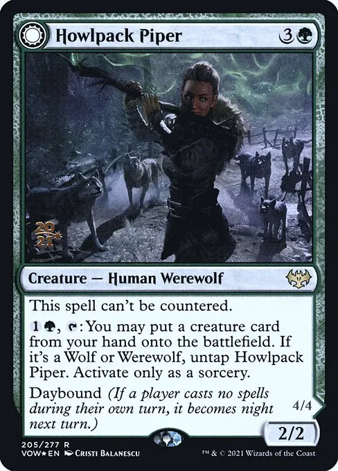 Howlpack Piper // Wildsong Howler - Foil