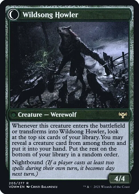 Howlpack Piper // Wildsong Howler - Foil