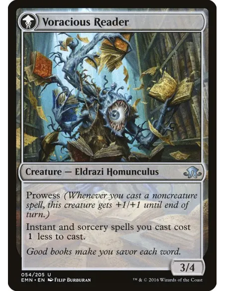 Curious Homunculus // Voracious Reader - Foil