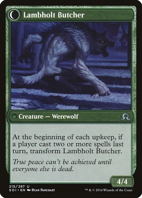 Lambholt Pacifist // Lambholt Butcher - Foil