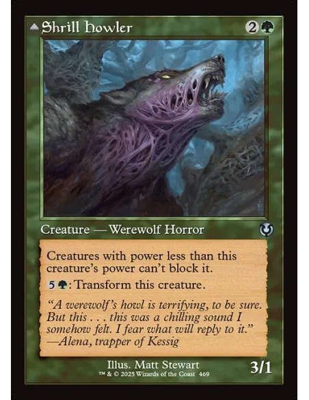Shrill Howler // Howling Chorus - Foil