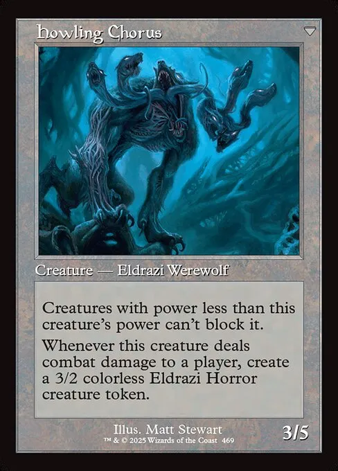Shrill Howler // Howling Chorus - Foil
