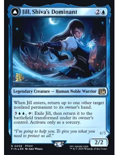 Jill, Shiva's Dominant // Shiva, Warden of Ice - Foil