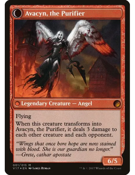Archangel Avacyn // Avacyn, the Purifier - Foil