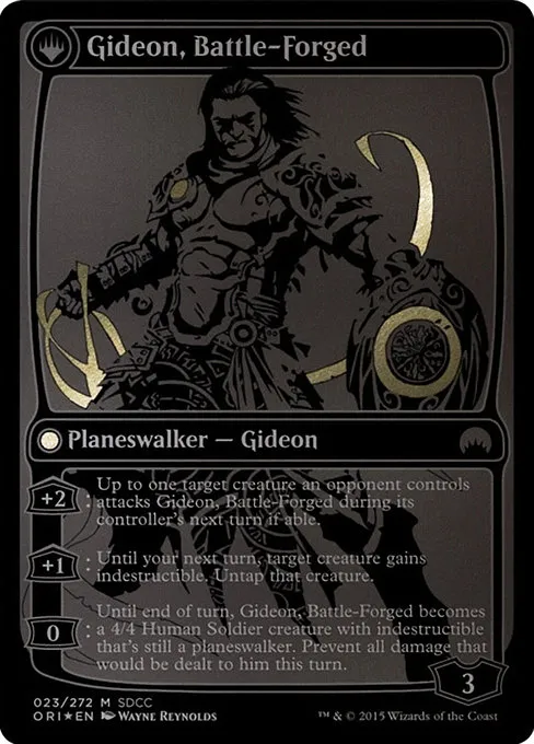 Kytheon, Hero of Akros // Gideon, Battle-Forged - Foil