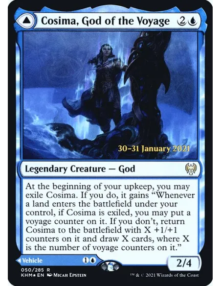 Cosima, God of the Voyage // The Omenkeel - Foil