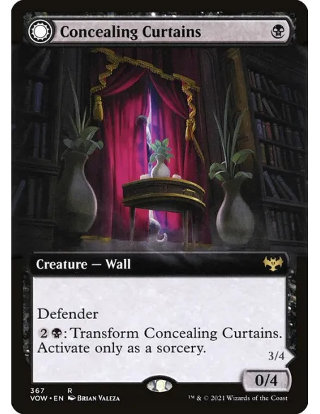 Concealing Curtains // Revealing Eye - Foil