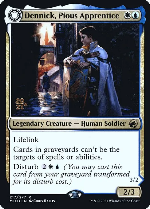 Dennick, Pious Apprentice // Dennick, Pious Apparition - Foil