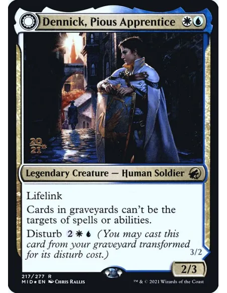 Dennick, Pious Apprentice // Dennick, Pious Apparition - Foil