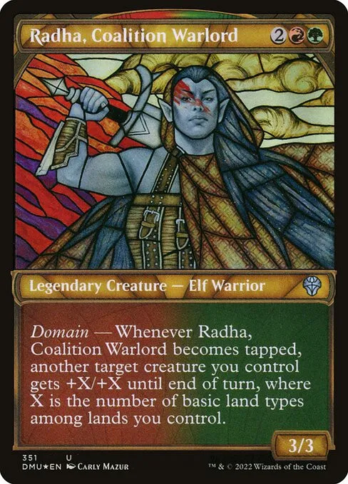 Radha, Coalition Warlord - Foil