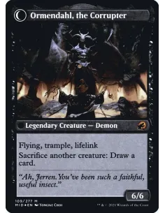 Jerren, Corrupted Bishop // Ormendahl, the Corrupter - Foil 2