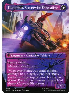Flamewar, Brash Veteran // Flamewar, Streetwise Operative 2