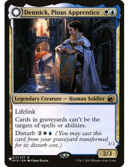Dennick, Pious Apprentice // Dennick, Pious Apparition