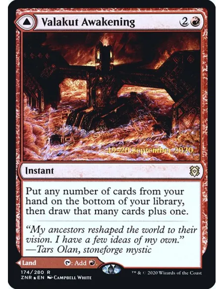 Valakut Awakening // Valakut Stoneforge - Foil