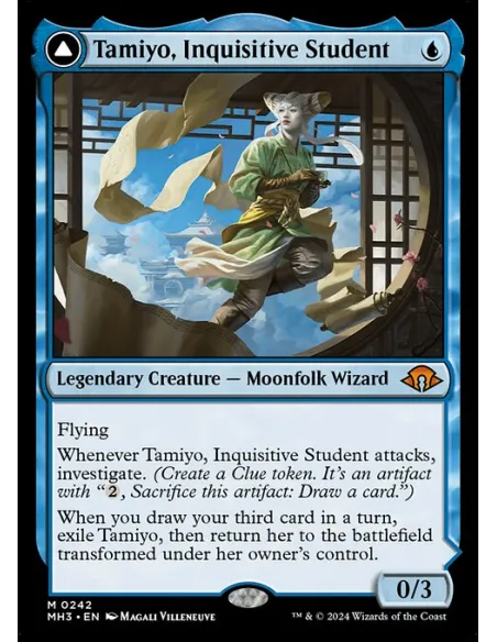 Tamiyo, Inquisitive Student // Tamiyo, Seasoned Scholar