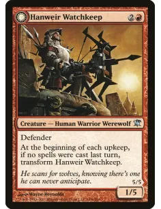 Hanweir Watchkeep // Bane of Hanweir - Foil