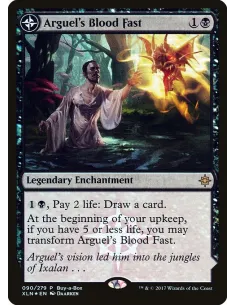 Arguel's Blood Fast // Temple of Aclazotz - Foil