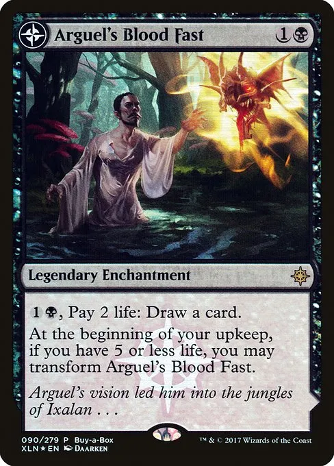 Arguel's Blood Fast // Temple of Aclazotz - Foil