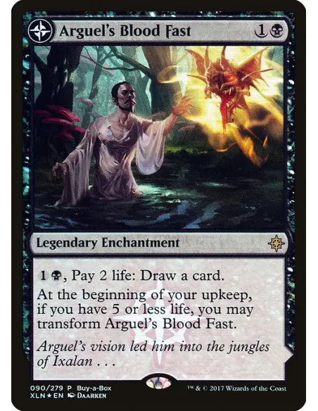 Arguel's Blood Fast // Temple of Aclazotz - Foil