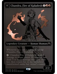 Chandra, Fire of Kaladesh // Chandra, Roaring Flame - Foil