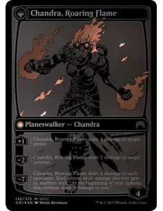 Chandra, Fire of Kaladesh // Chandra, Roaring Flame - Foil 2