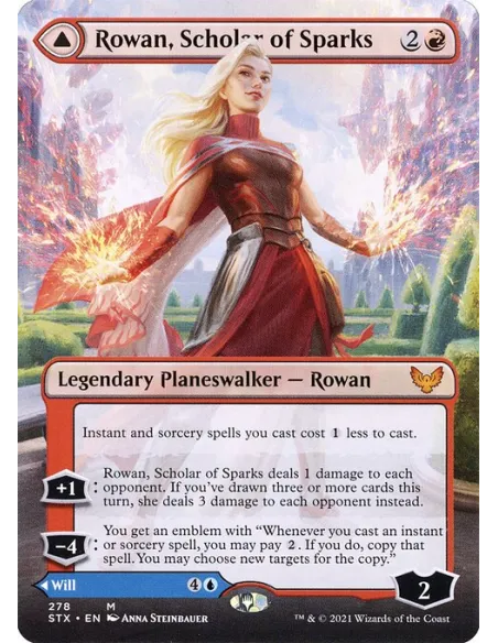 Rowan, Scholar of Sparks // Will, Scholar of Frost