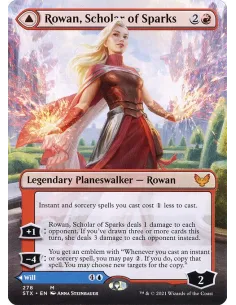 Rowan, Scholar of Sparks // Will, Scholar of Frost - Foil