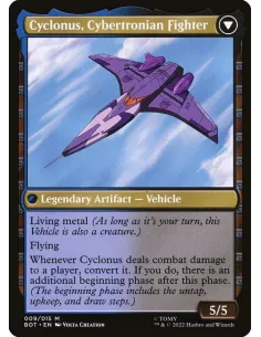 Cyclonus, the Saboteur // Cyclonus, Cybertronian Fighter 2