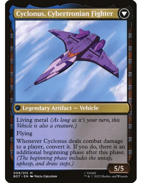 Cyclonus, the Saboteur // Cyclonus, Cybertronian Fighter