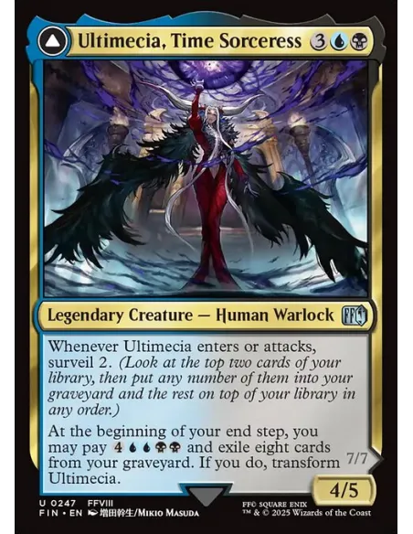 Ultimecia, Time Sorceress // Ultimecia, Omnipotent - Foil