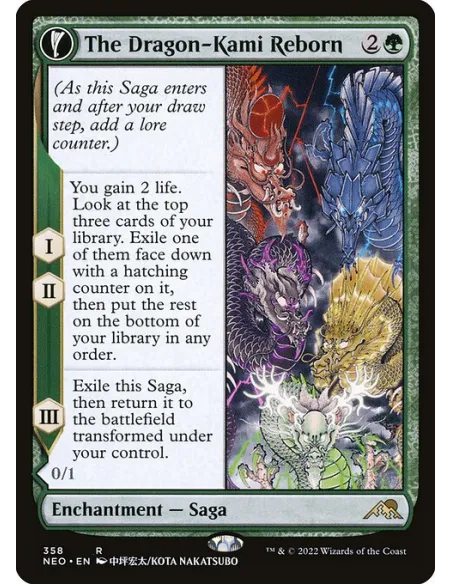 The Dragon-Kami Reborn // Dragon-Kami's Egg - Foil