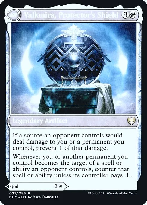 Reidane, God of the Worthy // Valkmira, Protector's Shield - Foil