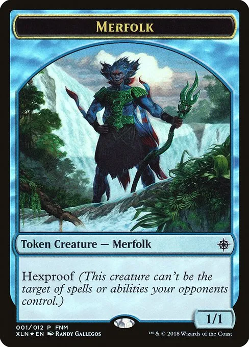 Merfolk // Treasure - Foil