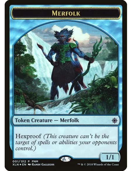 Merfolk // Treasure - Foil