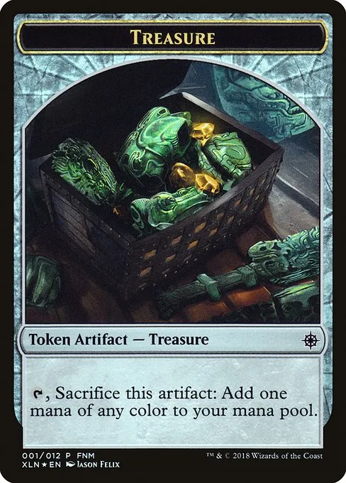 Merfolk // Treasure - Foil